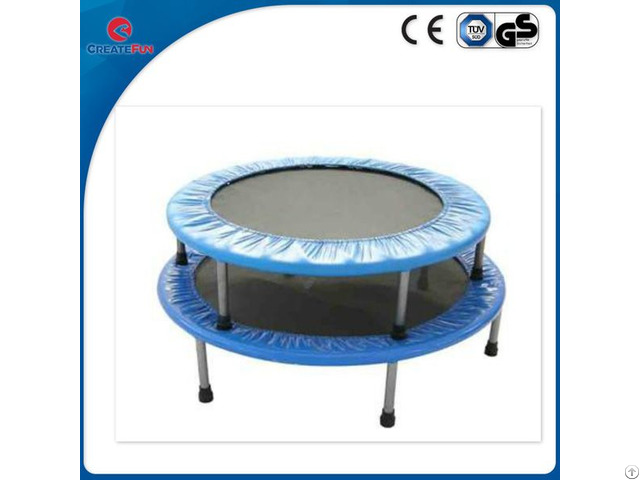 Createfun 40 Inch Mini Trampoline Blue