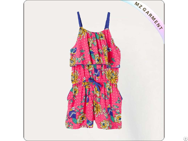 Girls Ramage Print Snapsuit