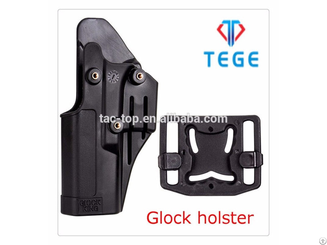 Polymer Holster For Glock With Release Button