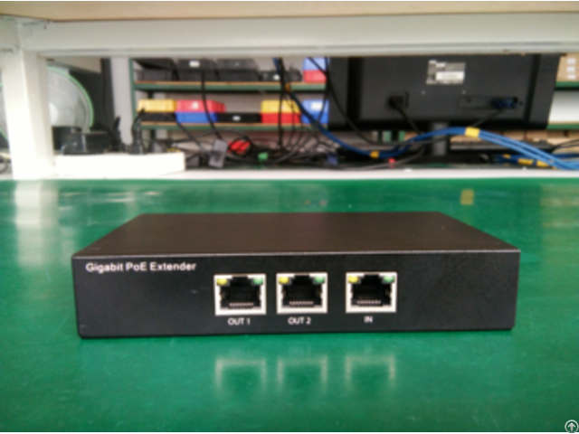 Three Ports Gigabit Poe Extender To Increase Your Range