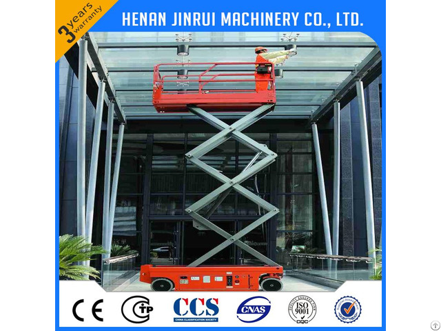 Electric Mobile Battery Lift Platform 10m 300kg China Supplier