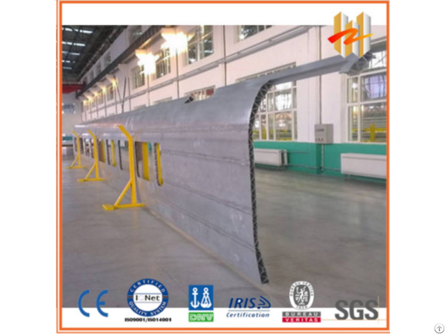 Aluminum Extrusion Profile Of Side Wall Used For High Speed Railway And Metro