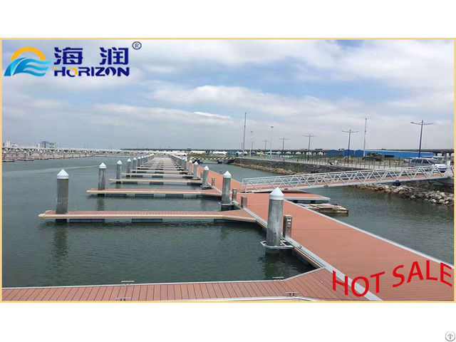 Hot Dipped Galvanized Steel Frame Floating Pontoon