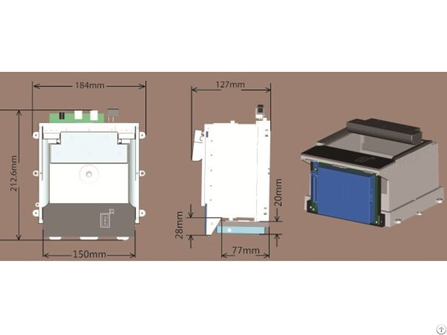 Three Lines Mrz Readable Passport Scanner