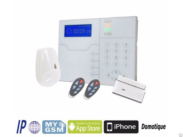 Wifi And Gsm Alarm Control Panel Wireless Wired Security System