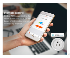 Good Quality Works With Amazon Alexa Echo Smart Plug Wifi For Home Automation System