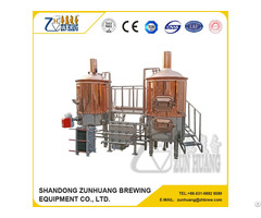 Micro Beer Brewing Equipment 500l For Hotel And Pub Ce Europe Iso 9001 2008