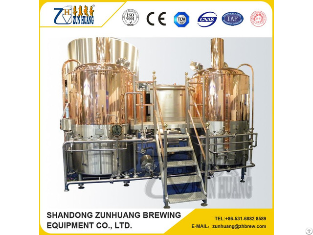 Ce Iso Certificate Micro Brewery Equipment 500l