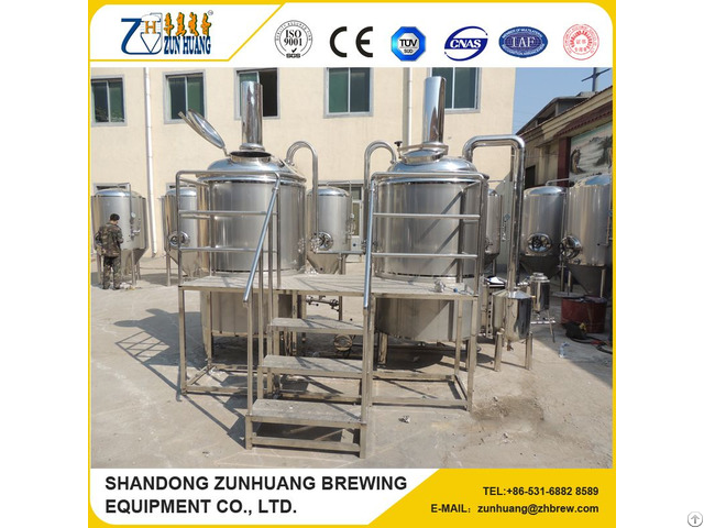 500l Stainless Steel 304 Microbrewery Equipment For 2017 Hot Sale