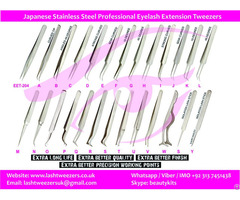 Japanese Stainless Steel Professional Eyelash Extension Tweezers
