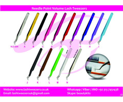Needle Point Volume Lash Tweezers
