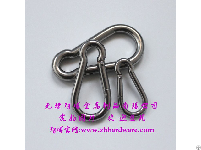 Hot Sale Ss 316 Steel Snap Hook With Eyelet And Screw