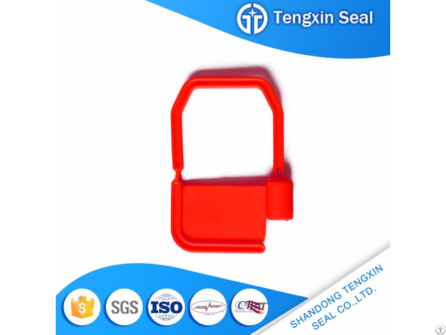 Plastic Padlock Security Seals For Garments