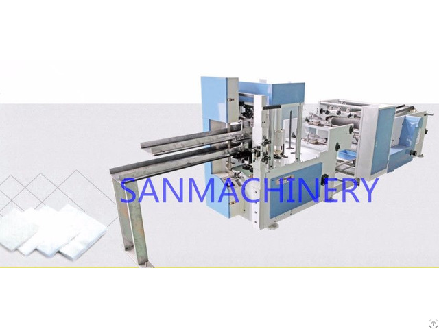 High Speed Automatic Embossing Napkin Folding Machine