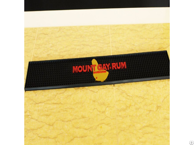 The High Quality Soft Rubber Bar Mats With Customized Design