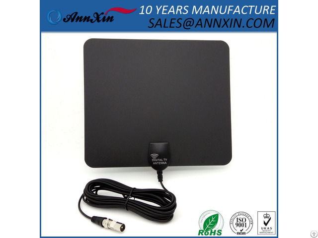 China Supplier Flat Design Hdtv Digital Indoor Tv Antenna For Wholesale