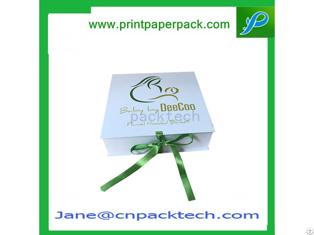 Custom Paper Gift Packaging Box With Iso9001, Iso14001 And Sgs