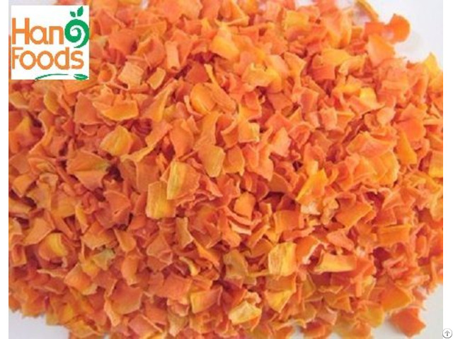 Dried Delicious Carrot Coins Granule
