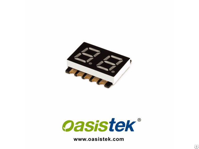 Oasistek 7 Segment Led Smd Display Tod F2281