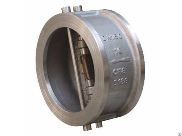 Dual Plate Check Valve Stainless Carbon Steel