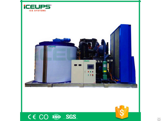 Industrial Flake Ice Machine With Capacity 15ton 24h