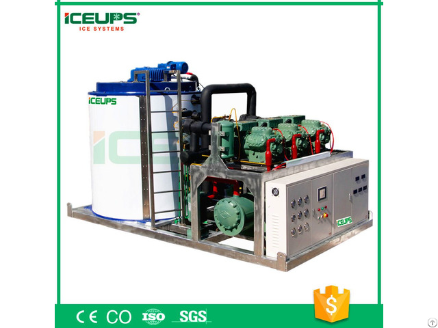 Industrial Flake Ice Machine With Capacity 30t 24h