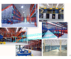 Warehouse Storage Heavy Duty Mezzanine Floor Perforated Steel Structure Platform