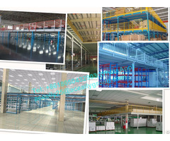Metal Storage Rack Steel Platform Floor For Warehouse