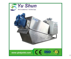 Fully Automatic Screw Press For Sludge Dewatering Wastewater Recycling Machine