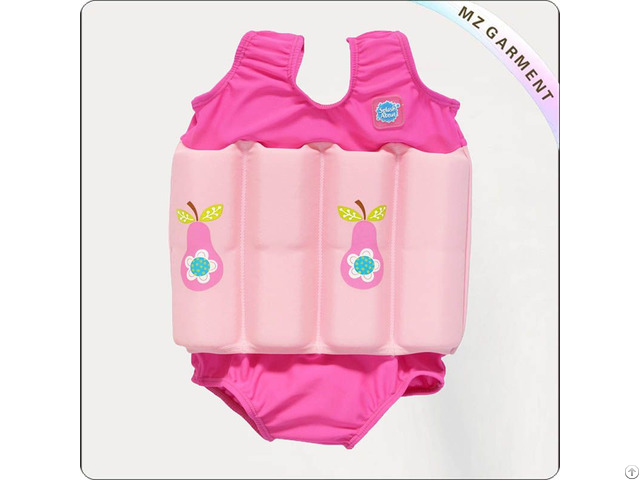 Kids Baby Pink Buoyant Swimsuit