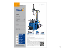 Tc960 Car Tire Changing Machine Approved By Ce