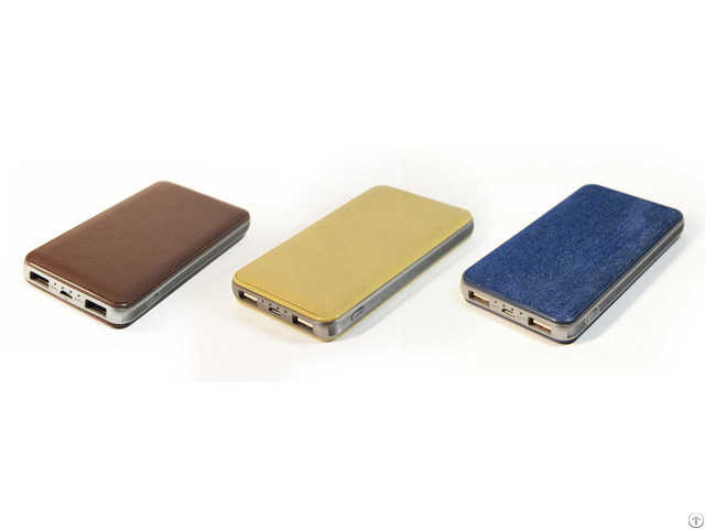 Pp Lja88 Leather Power Bank