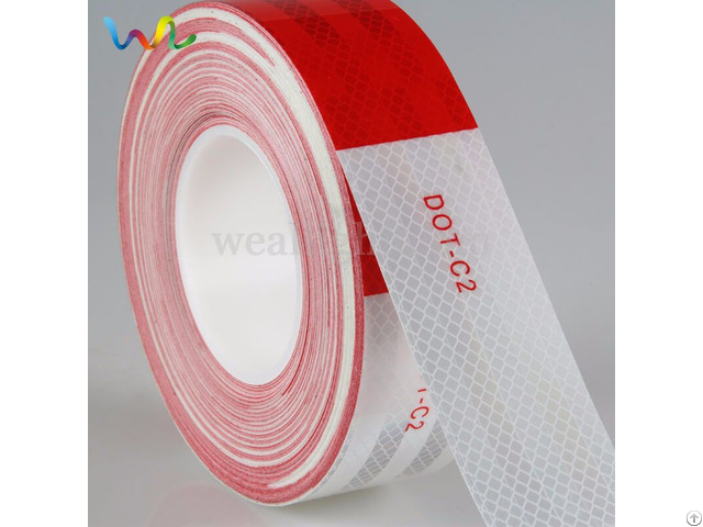 Dot C2 Reflective Tape For Trailers Red And White Yellow Orange