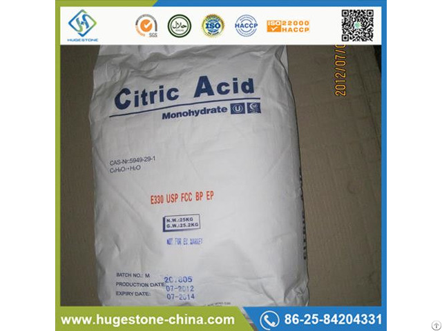 Citric Acid Monohydrate