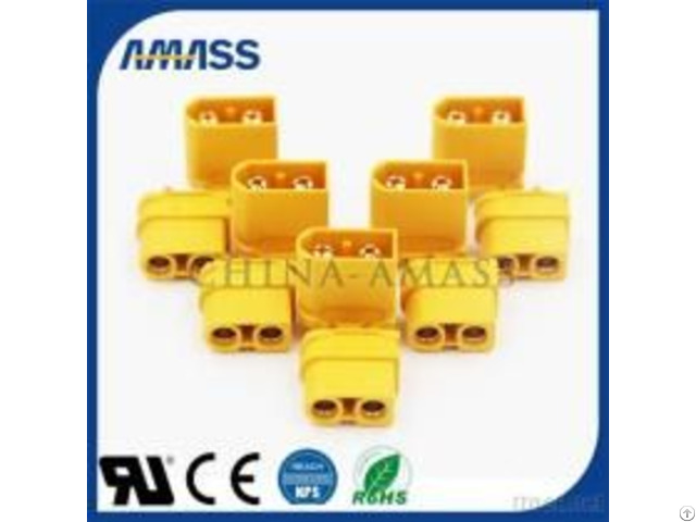 Lithium Battery Plug Xt66 Amass Patent Connector Xt60u For Runner