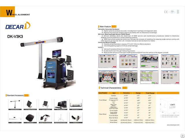 Popular Wheel Aligner With Ce Approval At Very Reasonable Price