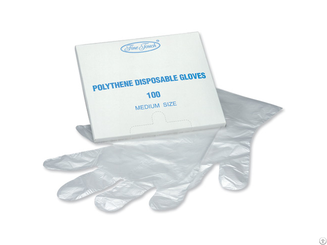 Hdpe Ldpe Pe Poly Disposable Plastic Gloves