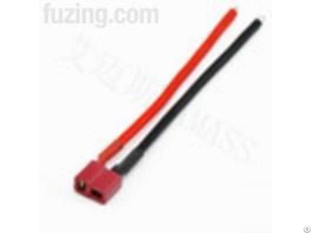 Amass Male T Connector With 14awg Soft Silicone Wire