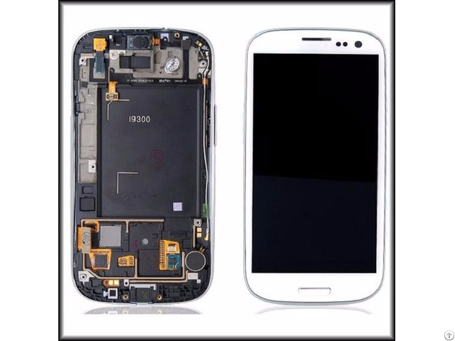 Lcd Display Touch Screen With Frame Digitizer Replacement For Samsung Galaxy S3 I9300