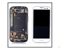 Lcd Display Touch Screen With Frame Digitizer Replacement For Samsung Galaxy S3 I9300