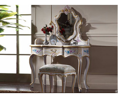 Baroque Dressing Table With Mirror