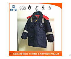 Flame Retardant Antistatic Winter Insulated Parka Jacket