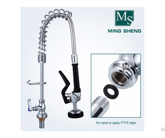 Easy Install Mini Type Deck Mounted Kitchen Sink Pre Rinse Spray For Bar