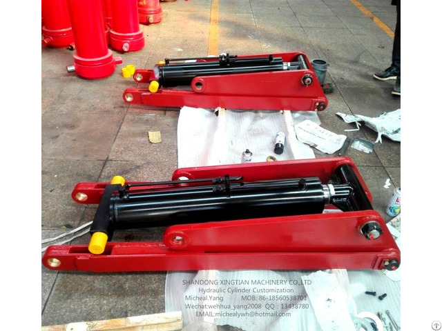 50mt Dump Truck Piston Underbody Hydraulic Cylinder