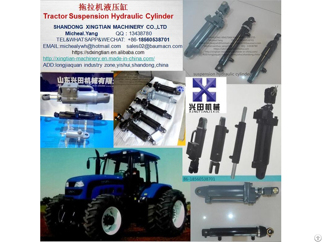 Suspension Hydraulic Cylinder For Tractor