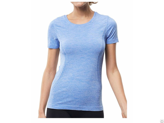 Women S Short Sleeve Sport Tee Moisture Wicking Athletic Shirt