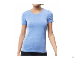 Women S Short Sleeve Sport Tee Moisture Wicking Athletic Shirt