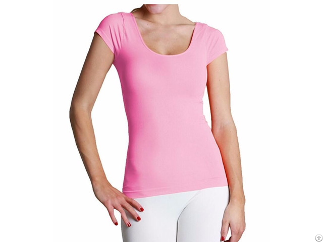 Women S Seamless Tee Shirt Tops