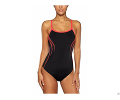 Women S Solid Pro One Piece Swimsuits Athletic Bathing Suits Swimwear