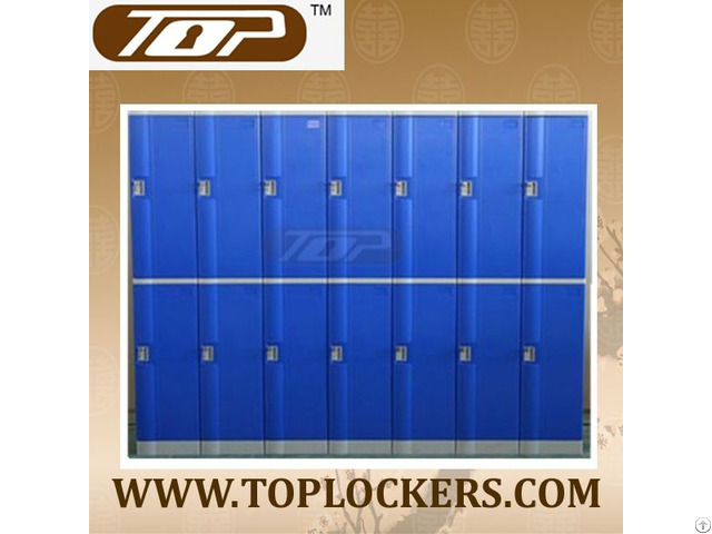 Double Tier Abs Plastic Cabinets Navy Color